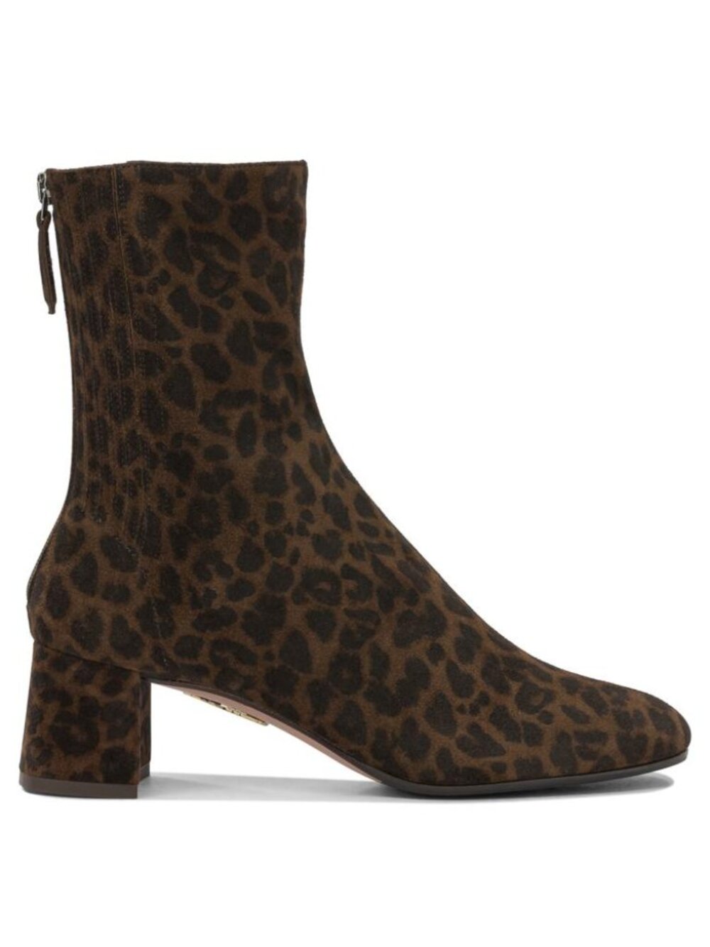 Aquazzura Saint Honore 50 Mm Ankle Boots With Zipper IT 38.5 Women
